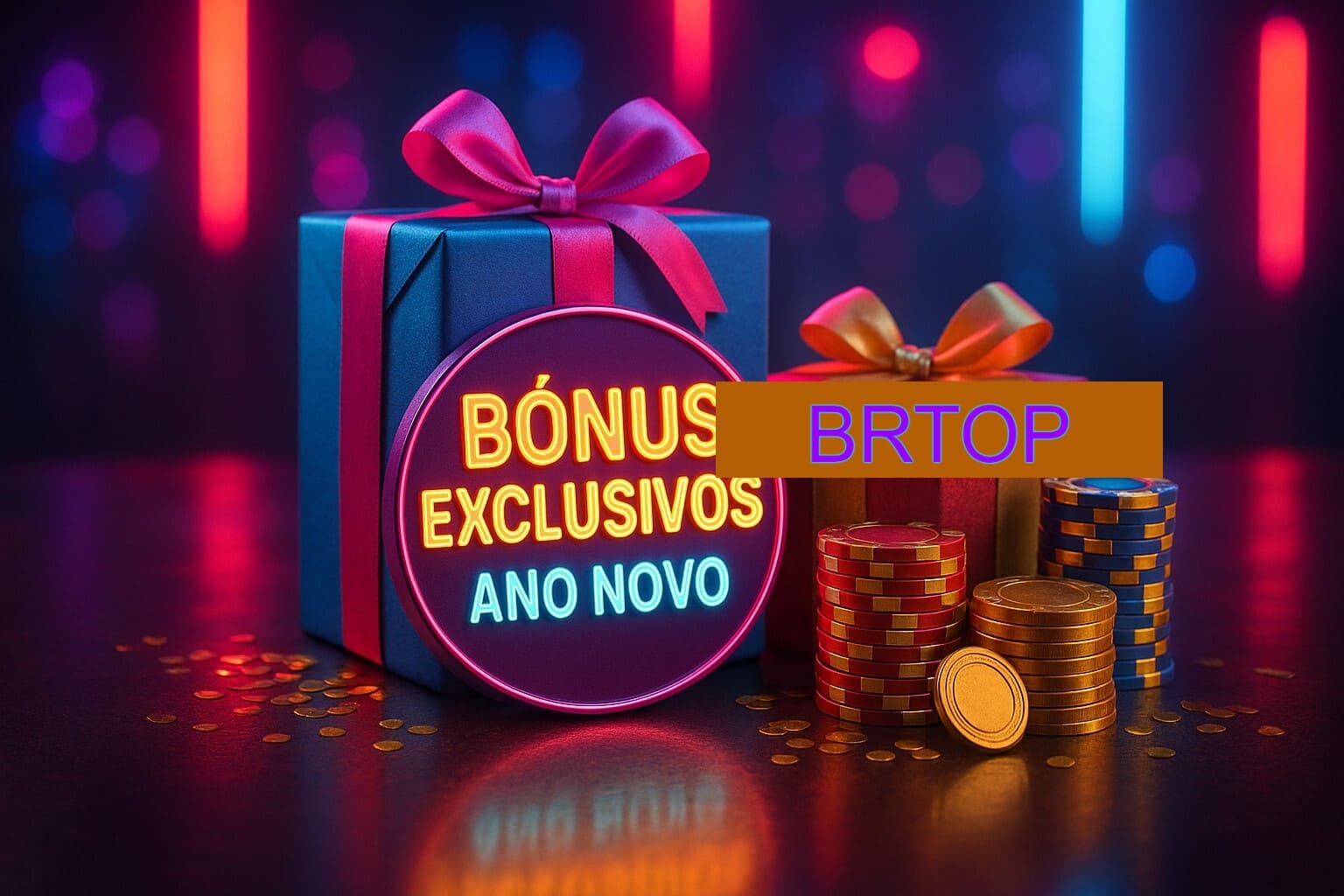 Promoções de Ano Novo no BRTOP